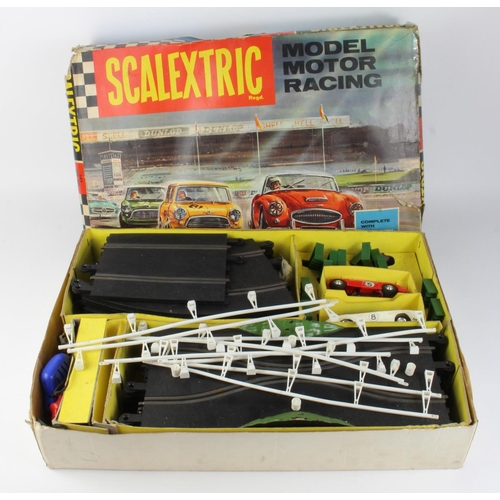 95 - Scalextric set 65, contained in original box (unchecked, sold as seen)