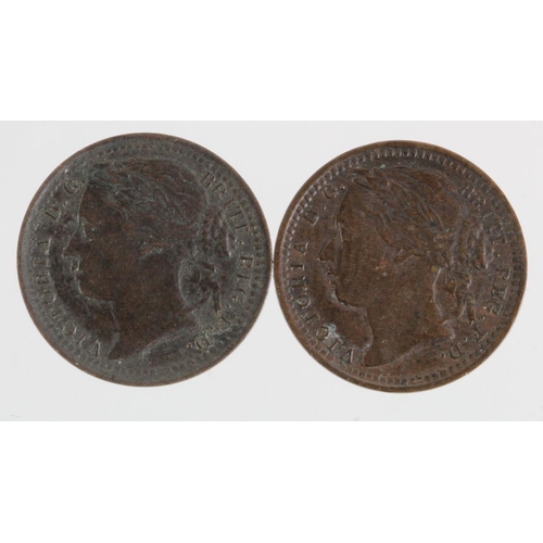 103 - Third Farthings (2) 1866 GVF, and 1868 VF