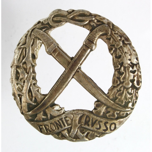 1193 - German / Italian Fronte Russo Eastern Front badge