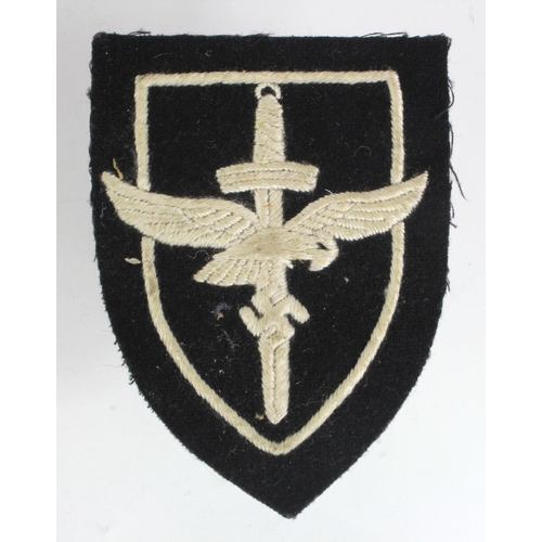 1204 - German Blazer sized badge with Luftwaffe eagle