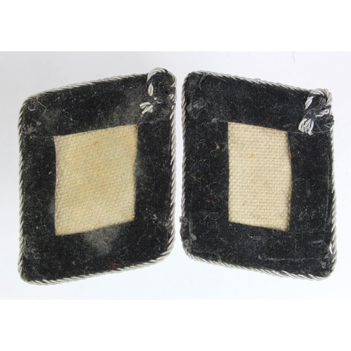 1270 - German SS Collar tabs for a high ranking Officer