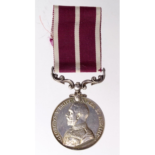 1424 - Meritorious Service Medal GV (282237 Sjt G F V Bunyan 2/4 London R). L/G 17/6/1918. Born Maidstone, ... 