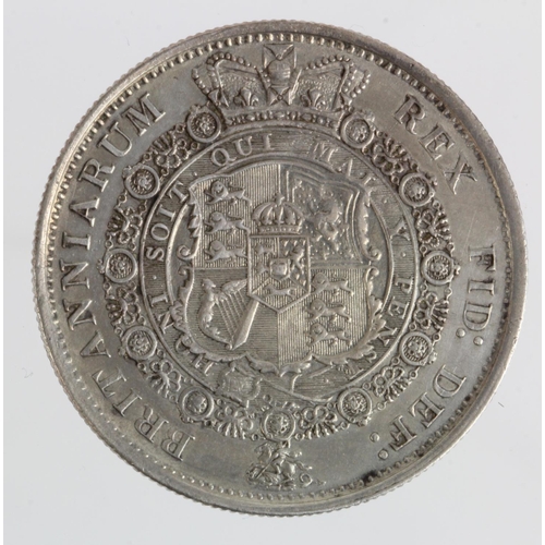 200 - Halfcrown 1816 cleaned nEF