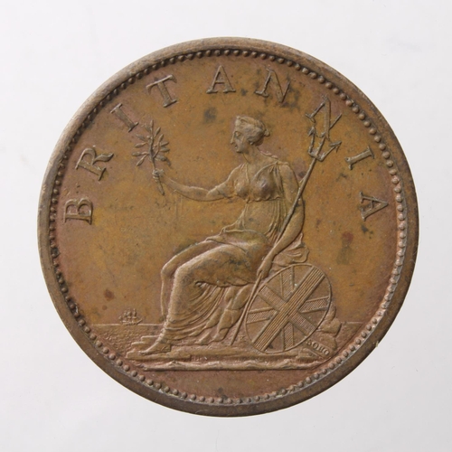 272 - Penny 1806, incuse curl, reverse with berries, just a hint of lustre each side, NUNC