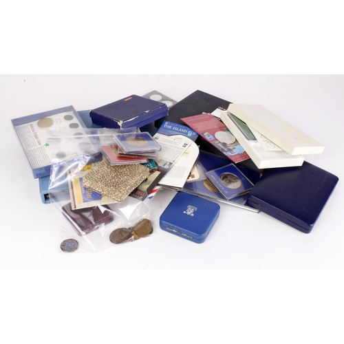 744 - Commemorative Medals, Repros & Fantasies; a 'stacker box' full; silver noted including Royal Mint Si... 