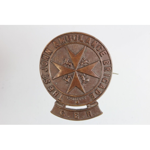 765 - Great Eastern Railway, The St. John Ambulance Brigade bronze badge