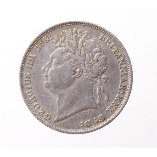 85 - Shilling 1823, scarce date, GF