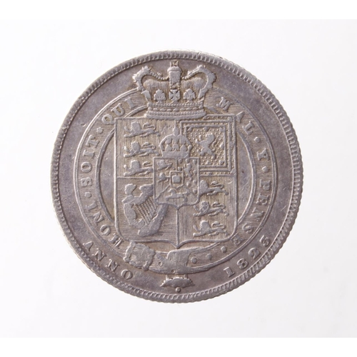 85 - Shilling 1823, scarce date, GF