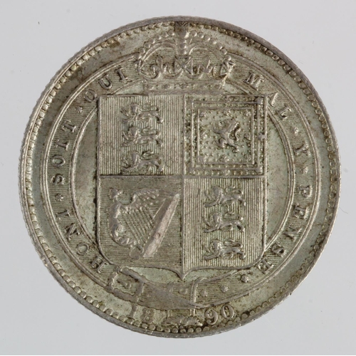 87 - Shilling 1890 EF