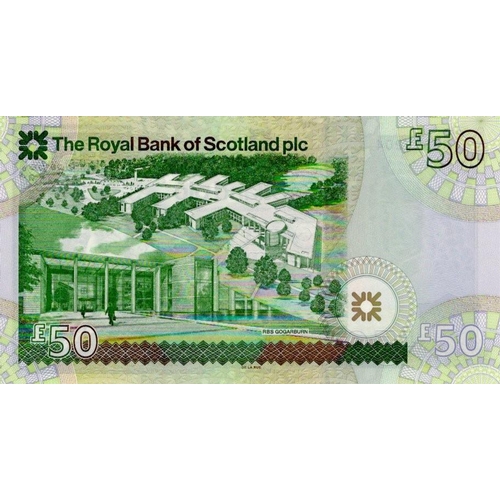 650 - Scotland, Royal Bank of Scotland plc, 50 Pounds dated 14th September 2005, Commemorative Issue bank ... 