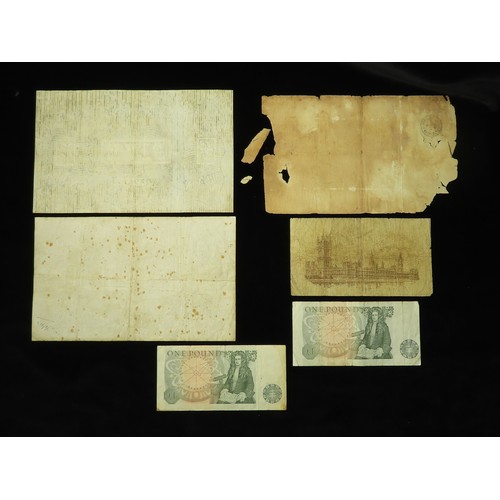 61 - Bank of England & Treasury (24), a collection of lower grade and damaged notes comprising Peppiatt W... 