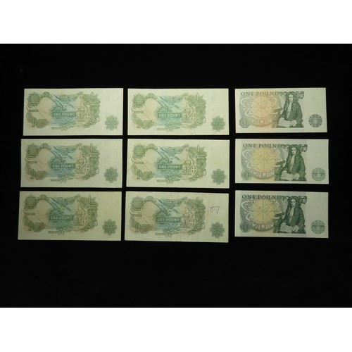 66 - Bank of England (15) an exceptional collection of TRUE FIRST & LAST notes, Hollom 10 Pounds A01, 5 P... 