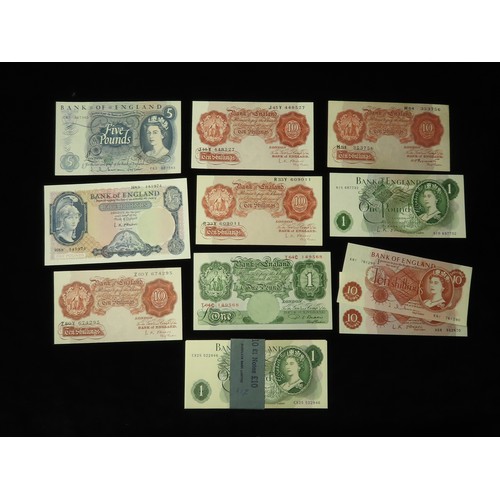 70 - Bank of England (20), a fabulous collection of Uncirculated notes, Peppiatt 10 Shillings issued 1934... 