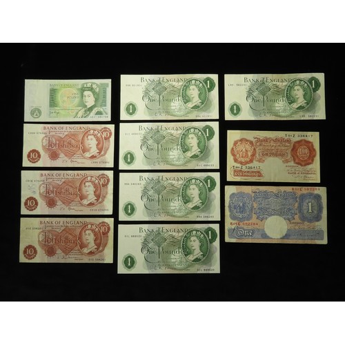 71 - Bank of England (24), a collection of FIRST & LAST PREFIX and FIRST RUN notes comprising Beale White... 