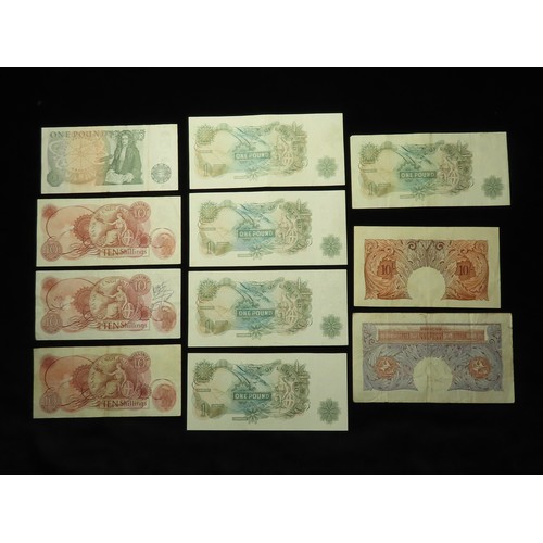 71 - Bank of England (24), a collection of FIRST & LAST PREFIX and FIRST RUN notes comprising Beale White... 