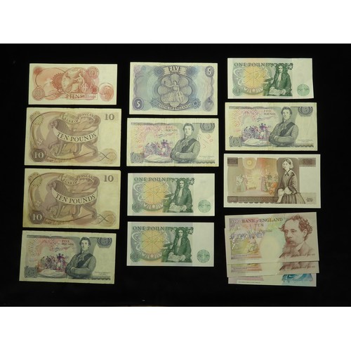 72 - Bank of England (26), a good collection with signatures ranging from Peppiatt to Bailey, including 2... 