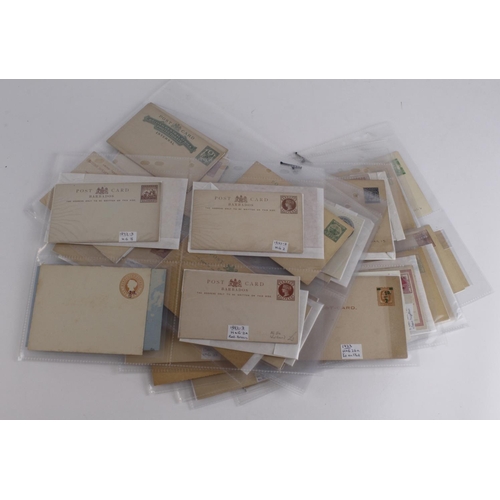 102 - British Empire collection of unused ½d value official postal stationery postcards Barbados, Bechuana... 