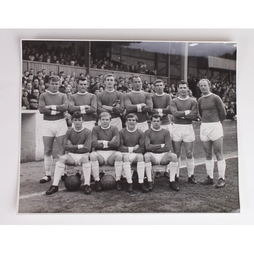 1029 - Welsh Cup Final Cardiff v Wrexham played at Shrewsbury 1964/65, taken before kick off. 10