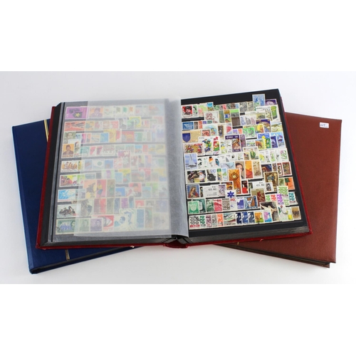 114 - European, World and British Commonwealth range in well filled stockbooks. (3)