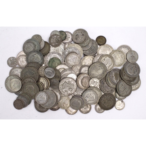 1039 - GB Pre-47 Silver, 1145g, mixed grade.