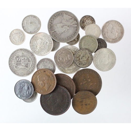 1158 - South Africa (24) British Empire coinage including silver, 20thC, mixed grade.