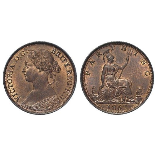 238 - Farthing 1862 GEF