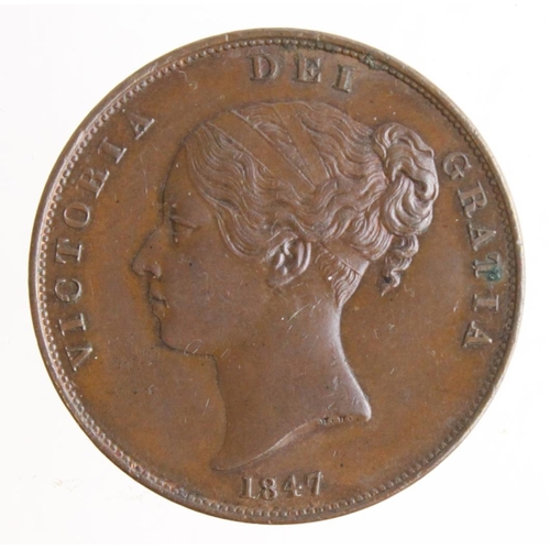 361 - Penny 1847 OT, close colon after DEF, nEF