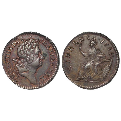 603 - USA Colonial Woods Halfpenny 1723, EF trace lustre, probably an American AU, a spot of verdigris and... 