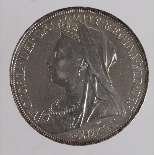 96 - Crown 1893 LVII, cleaned nEF