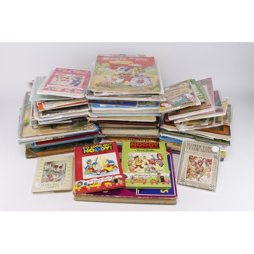 1030 - Books, good assortment, children's, all ages, includes Scat Scat 1st edition & pinafores scrap book,... 