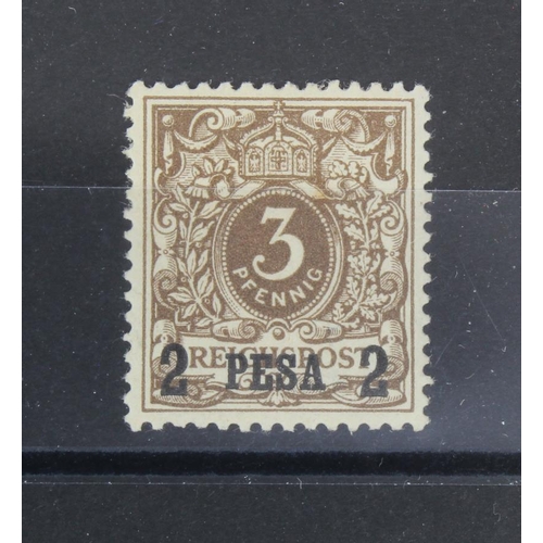 110 - German East Africa 1893 SG1 mounted mint cat £75