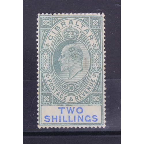 120 - Gibraltar EDVII 2s mounted mint SG52, cat £200