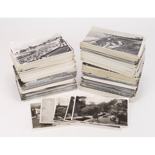 543 - Topographical real photos, collection in large box, commencing with letter B, duplication   (approx ... 