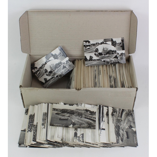 550 - Topographical real photos, housed in long box, varied collection commencing with letter R, duplicati... 