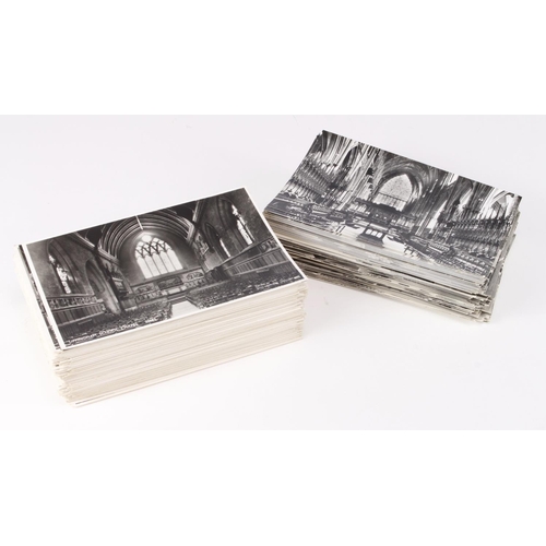 569 - Topographical real photos, small box housing mixed selection, commencing with letters U & Y, some du... 