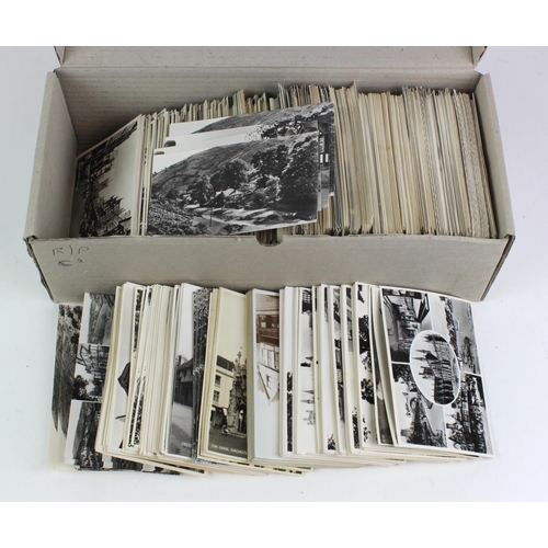 573 - Topographical real photos, varied selection in long box, commencing with letter C, duplication (appr... 