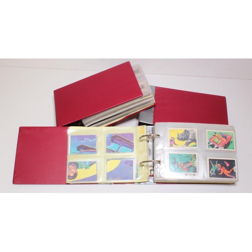 659 - Large stock of cards contained in 2 larger than normal albums, comprising approx 2000 cards part set... 