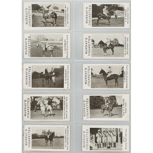 678 - Murray - Polo Pictures - part set 13/25 in pages, G - VG, cat value £390