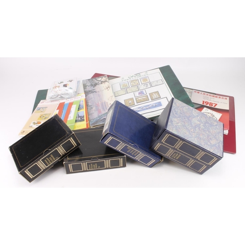 91 - China (PR) 1980's and 1990's selection of unmounted mint sets and mini sheets. Super clean lot on ha... 