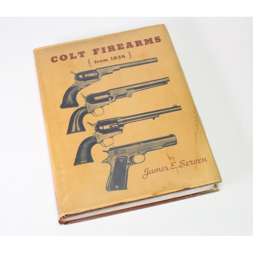 1024 - Gun related book Colt firearms from 1836 by James E Sewen scarce book full of information.