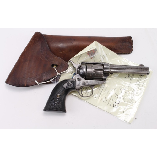 1054 - Revolver - a rare .45 Cal Colt, single action 