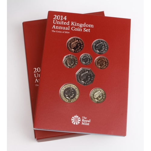 113 - Annual Coin Set 2014 (BU set including commemorative issues)