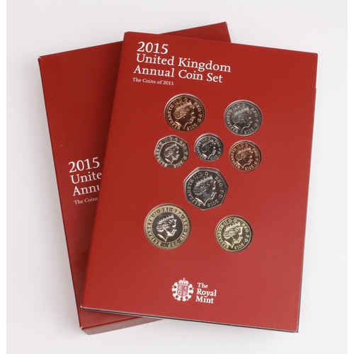 115 - Annual Coin Set 2015 (BU set including commemorative issues)