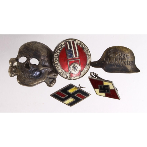 1484 - German Nazi badges, various (5)