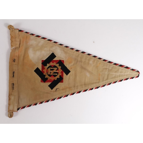 1571 - German TENO Pennant, service worn