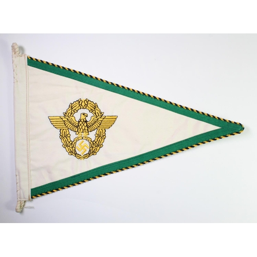 1617 - German WW2 police pennant.