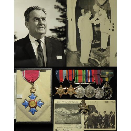 1635 - Group awarded to Ian Vaudin Gordon Mackay CBE. 1939-45 Star, Burma Star, Defence & War Medals, 1953 ... 