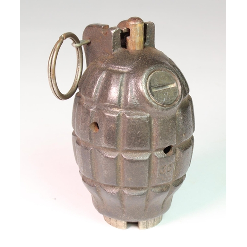 1996 - WW2 Mills no 36 practice hand grenade deactivated.