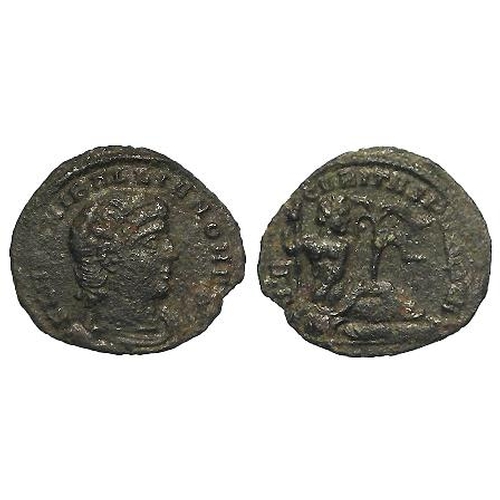 478 - Roman Imperial, Hannibalianus (November 335-Summer 337), billon reduced centenionalis, Constantinopl... 