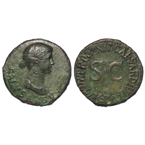 482 - Roman Imperial, Livia (Julia Augusta) AE dupondius, Rome Mint under Tiberius 22-23 AD, SALVS type, R... 